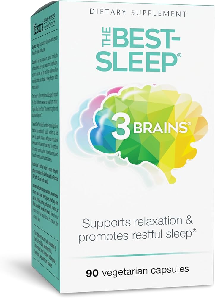 Amazon.com: Natural Factors 3 Brains, The Best-Sleep, Supports